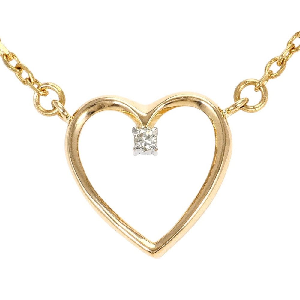 VINTAGE 18k Gold Diamond Necklace